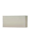 5x15x7 Flameless Extra Large Wide Pillar Candles Ivory