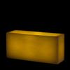 5x15x8 Flameless Extra Large Wide Pillar Candles Ivory