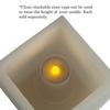 5x15x10 Flameless Extra Large Wide Pillar Candles Ivory