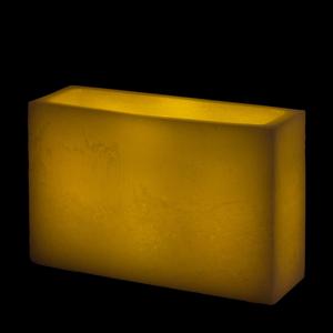 5x15x11 Flameless Extra Large Wide Pillar Candles Ivory