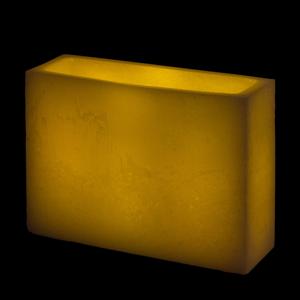 5x15x12 Flameless Extra Large Wide Pillar Candles Ivory