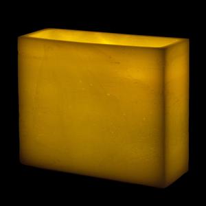 5x15x13 Flameless Extra Large Wide Pillar Candles Ivory