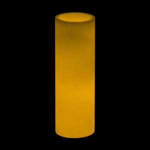 3x9 Ivory Wax Candle Cover