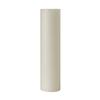 3x12 Ivory Wax Candle Cover