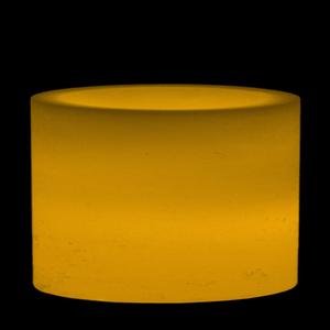 4x3 Ivory Wax Candle Cover