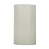 4x7 Ivory Wax Candle Cover