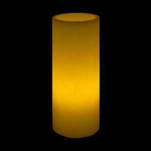 2.75x7 Ivory Round LED Flameless Candles