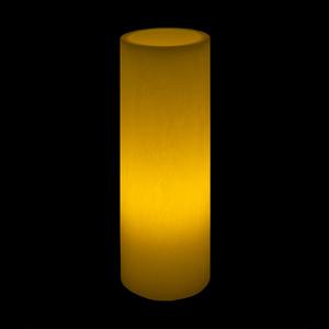 2.75x8 Ivory Round LED Flameless Candles