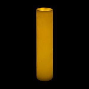 2.75x12 Ivory Round LED Flameless Candles
