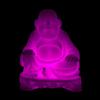 Handmade Hollow Buddha Wax Luminary Art Sculpture