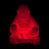 Handmade Hollow Buddha Wax Luminary Art Sculpture
