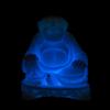 Handmade Hollow Buddha Wax Luminary Art Sculpture