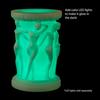Handmade Hollow Venus Goddess of Love Wax Luminary Art Sculpture