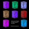 Handmade Hollow Dog Themed Wax Luminary Art Sculpture
