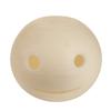 Handmade Hollow Happy Face Emoji Wax Luminary Art Sculpture