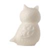 Handmade Hollow Owl Wax Luminary Art Sculpture