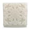 Handmade Hollow Vintage Victorian Floral Wax Luminary Art Sculpture