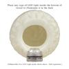 Handmade Hollow Floral Dome Wax Luminary Art Sculpture