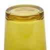 Light Yellow Glass Votive Candle Holder