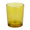 Light Yellow Glass Votive Candle Holder