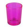 Hot Pink Glass Votive Candle Holder