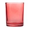 Pink Grapefruit Glass Votive Candle Holder