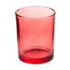 Pink Grapefruit Glass Votive Candle Holder