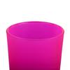 Frosted Hot Pink Glass Votive Cup