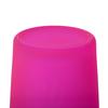 Frosted Hot Pink Glass Votive Cup