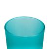 Frosted Tiffany Blue Glass Votive Cup