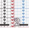 Colorful Birthday Candle - Number 2 - Polka Dot Number Cake Toppers