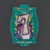 Colorful Birthday Candle - Number 7 - Polka Dot Number Cake Toppers