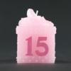 Quinceanera Pink Keepsake Box Candle