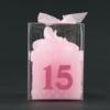 Quinceanera Pink Keepsake Box Candle