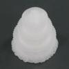 Three Tier White Wedding Cake Candle