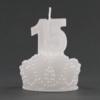 Quinceanera White Tiara Candle