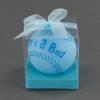 Its A Boy Blue Baseball Candle - Baby Shower Favor