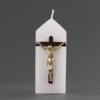 Jesus Hanging On Cross Candle - Religious Candle Favor