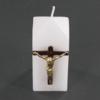 Jesus Hanging On Cross Candle - Religious Candle Favor
