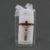 Jesus Hanging On Cross Candle - Religious Candle Favor