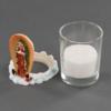Lady Guadalupe Poly Resin Candle Set - Religious Candle Favor