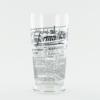 Libbey Decorated 15.75 Oz Glass - Silk Screened Newspaper Clipping