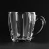 Libbey Panelled Coffee Mug 16 Oz Glass - Warm Beverage Optic Cups