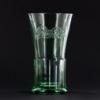 Libbey Coca Cola Footed Flare 16 Oz Glass - Green Glassware