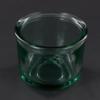 Spanish Green Round Cylinder Glass Candle Holder