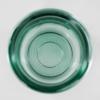 Spanish Green Round Cylinder Glass Candle Holder