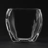 Libbey Tapered 12 Oz Square Holder - Thick Glass Square Container