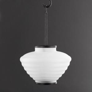 Hanging Tealight Glass Beehive Shaped Lantern - Bee Hive White Lantern