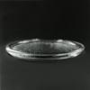 Libbey 7 Inch Pillar Base - Textured Glass Tray