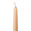 10 Inch Tan Brown Taper Candles